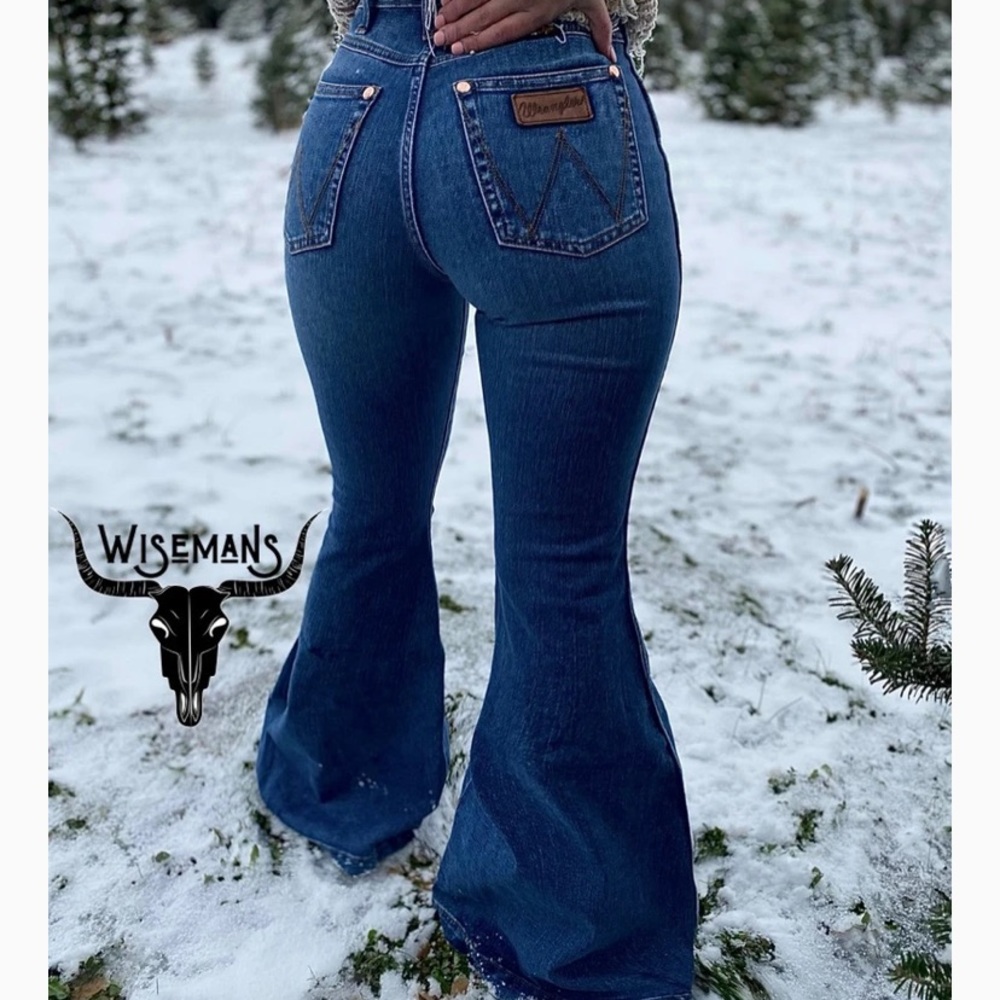 Wrangler retro bell bottoms